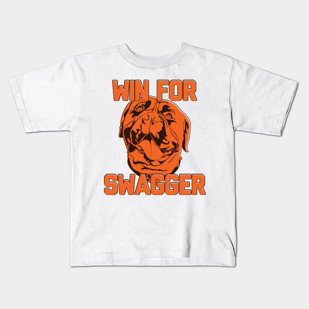 Win For Swagger Kids T-Shirt by mbloomstine